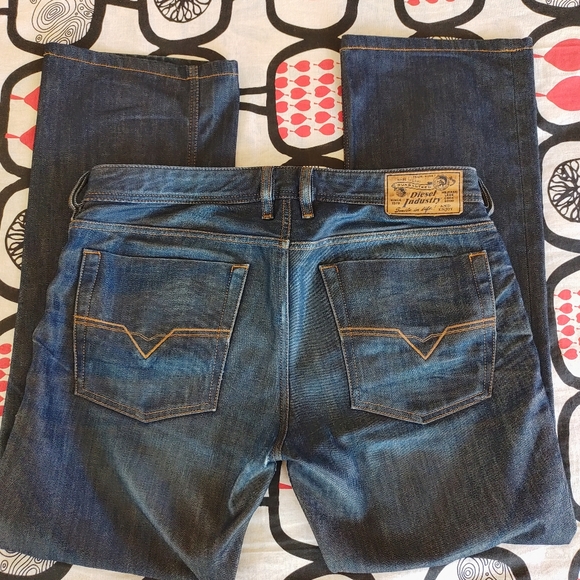 DIESEL Men's Jeans W44 L32 - Picture 7 of 10